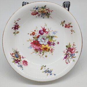 Hammersley & Co Minuet Bone China Floral Pattern Fruit Dessert Bowl Made England